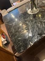Marmeren Eettafel - Stijlvol en Tijdloos, Ophalen, Gebruikt, Vijf personen of meer, 150 tot 200 cm