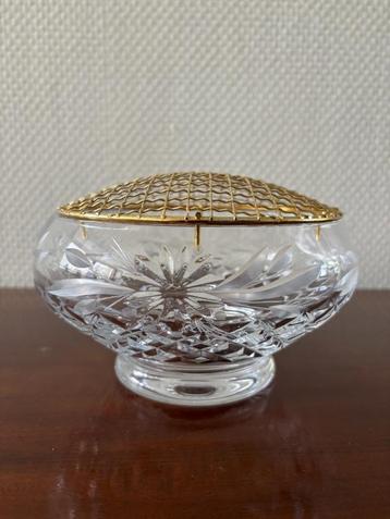 Vintage kristallen rozenvaas / rosebowl Thomas Webb.  beschikbaar voor biedingen