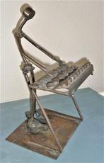 Groot Moerenmannetjes beeld, muzikant verweerde goede staat, Huis en Inrichting, Woonaccessoires | Overige, Ophalen of Verzenden