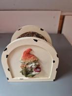 Pixie Onderzetters Set - Boomstam Look, Ophalen, Gebruikt, Glas of Kopje