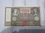 Nederland 100 gulden 1942, Postzegels en Munten, Bankbiljetten | Nederland, Ophalen of Verzenden, 100 gulden