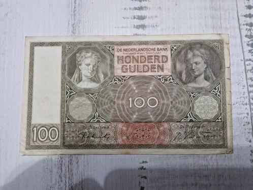 Nederland 100 gulden 1942, Postzegels en Munten, Bankbiljetten | Nederland, 100 gulden, Ophalen of Verzenden
