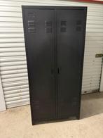 Kledingkast, locker, zwart. Mick., Met deur(en), 50 tot 100 cm, Zo goed als nieuw, Metaal
