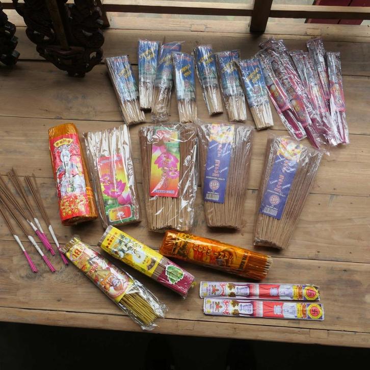 Wierook spiritueel Buddha meditatie Yoga Indonesie India, Antiek en Kunst, Kunst | Niet-Westerse kunst, Ophalen of Verzenden