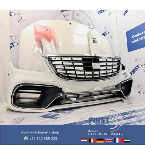 W222 S63 AMG VOORKOP ORIGINEEL Mercedes S Klasse FACELIFT W, Auto-onderdelen, Carrosserie en Plaatwerk, Bumper, Mercedes-Benz