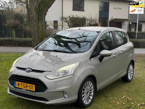 Ford B-Max 1.0 EcoBoost Titanium Trekhaak Camera PDC, Auto's, Ford, Bedrijf, Te koop, B-Max, ABS, Achteruitrijcamera, Airbags