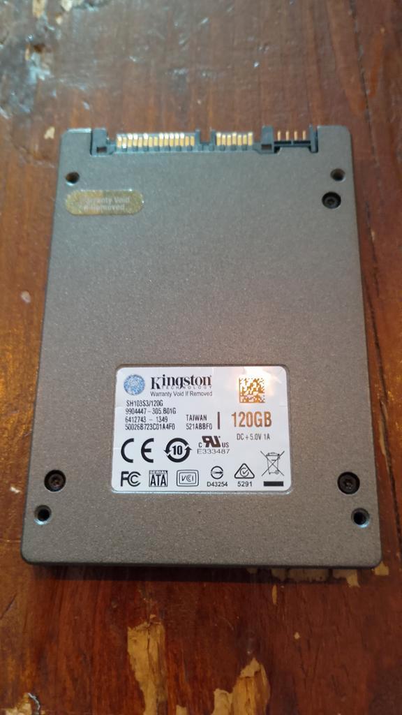 Kingston HyperX 220GB SSD - 2.5 inch, Computers en Software, Harde schijven, Gebruikt, Desktop, Intern, SSD, SATA, Ophalen