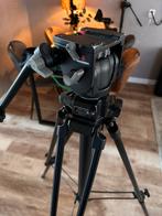Manfrotto professioneel video/foto statief, Ophalen of Verzenden, Zo goed als nieuw, 175 cm of meer, Driepoot