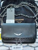 Zadig & Voltaire Rock Nano Studs Clutch One Size NIEUW, Ophalen, Nieuw, Zwart, Schoudertasje