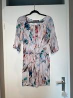 STEPS dames roze bloemen satijnen look jurk dress mt S, Kleding | Dames, Jurken, Ophalen of Verzenden, Zo goed als nieuw, Knielengte