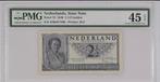 PMG gulden 2,5 1949 pmg 45 Pick #73, Postzegels en Munten, Ophalen of Verzenden, 2½ gulden, Los biljet