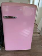 Retro Roze Koelkast - Silvercrest (smeg dupe), Ophalen, Minder dan 75 liter, Zonder vriesvak, Gebruikt