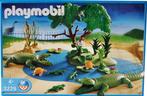 Playmobil 3229 krokodillen in de waterplas, Ophalen of Verzenden, Zo goed als nieuw, Complete set