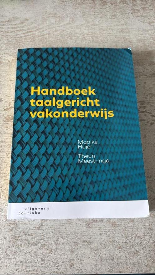 Studieboek: Handboek taalgericht vakonderwijs, Boeken, Studieboeken en Cursussen, Zo goed als nieuw, HBO, Beta, Ophalen