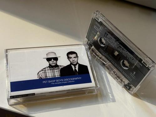 Pet Shop Boys - Discography (best of), Cd's en Dvd's, Cassettebandjes, Zo goed als nieuw, Origineel, Ophalen of Verzenden