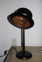 Tafellamp bolhoed lamp hoed zwart 50 cm hoog g9 40 w 2 x, Ophalen of Verzenden, Gebruikt, Metaal, Minder dan 50 cm
