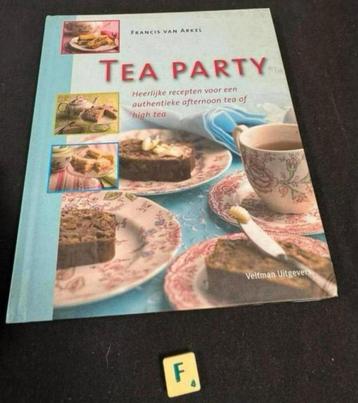 Tea Party Kookboek - Francis van Arkel beschikbaar voor biedingen