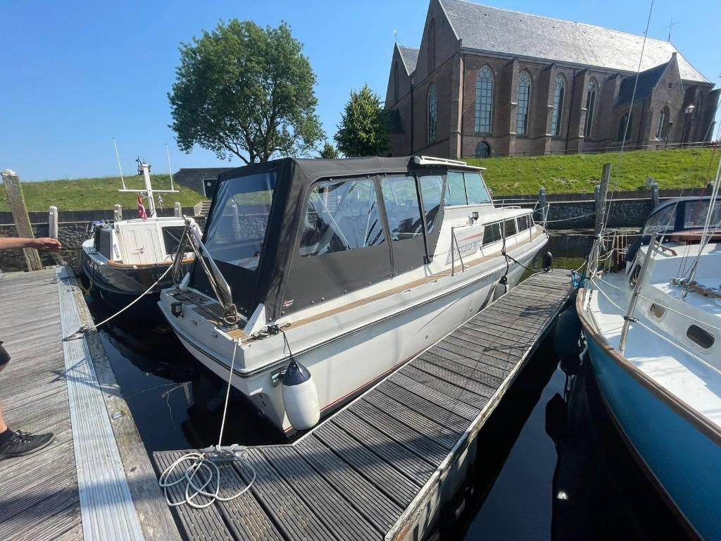 Princess 32 met boegschroef  GERESERVEERD, Watersport en Boten, Motorboten en Motorjachten, Gebruikt, Polyester, 9 tot 12 meter