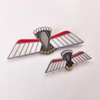 Metalen parawing D HALO/HAHO (KCT/MARSOF), Ophalen of Verzenden, Landmacht, Nederland, Lintje, Medaille of Wings