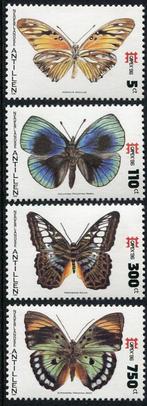 Nederlandse antillen nvph nrs. 1122/1125 Postfris vlinders, Postzegels en Munten, Postzegels | Nederlandse Antillen en Aruba, Verzenden