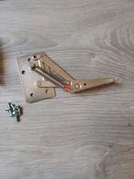 set klepkast scharnieren met veer en zonder veer, Ophalen of Verzenden, Scharnier