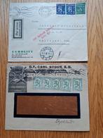 2 leuke poststukken enveloppen postzegels Finland, Verzenden, Envelop
