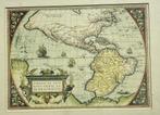 Oude kaart van Noord- en Zuid-Amerika, Verzenden, Zo goed als nieuw, 1800 tot 2000, Landkaart