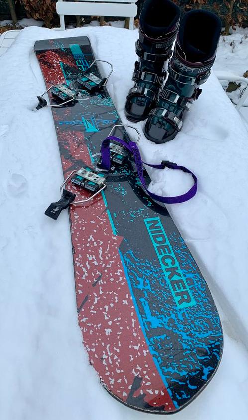 Nidecker Predator board + SnowPro binding + Burton schoenen, Sport en Fitness, Snowboarden, Gebruikt, Board, Ophalen of Verzenden