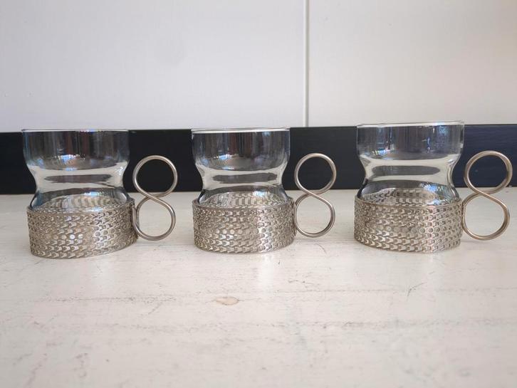 3 iittala Tsaikka glazen, Huis en Inrichting, Keuken | Servies, Gebruikt, Glas of Glazen, Overige stijlen, Glas, Ophalen of Verzenden