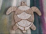Leuke schildpad hanger woon wanddecoratie Bali schelpen, Ophalen of Verzenden, Nieuw