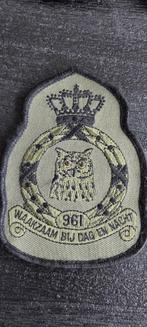 Mouwembleem 961 Squadron  Koninklijke luchtmacht, Embleem of Badge, Nederland, Luchtmacht, Ophalen of Verzenden