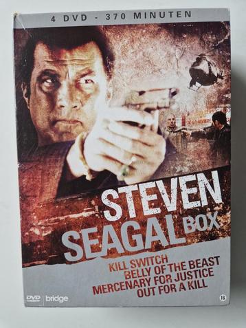 Steven Seagal Box - 4 DVD's Actie beschikbaar voor biedingen