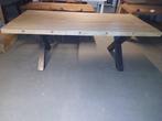 schitterende unieke handgemaakte eettafel  ( 500571), Verzenden, 200 cm of meer, 50 tot 100 cm, Vijf personen of meer