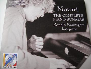 MOZART Complete piano sonatas 6 - CD BOX BRAUTIGAM BIS  beschikbaar voor biedingen