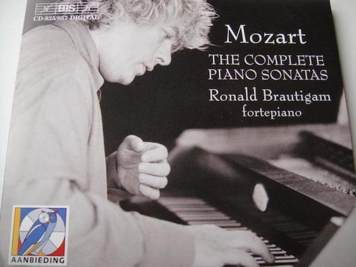 MOZART Complete piano sonatas 6 - CD BOX BRAUTIGAM BIS, Cd's en Dvd's, Cd's | Klassiek, Gebruikt, Kamermuziek, Classicisme, Met libretto