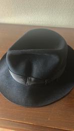 Borsalino hoed blauw, Ophalen of Verzenden, Zo goed als nieuw, 57 cm (M, 7⅛ inch) of minder, Hoed