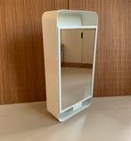 Wit metalen badkamerkast, medicijnkast, 62x31x12,5cm, Huis en Inrichting, Badkamer | Badkamermeubels, Minder dan 50 cm, Spiegelkast