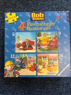 Bob de Bouwer Puzzels - 4 Stuks - Ravensburger, Ophalen of Verzenden, 10 tot 50 stukjes, Zo goed als nieuw, 2 tot 4 jaar