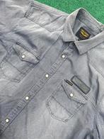 Pme legend spijkerblouse overhemd maat XXL, ., Ophalen of Verzenden, Zo goed als nieuw, Overige halswijdtes