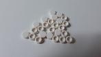 NIEUW: Tile 1x1 Rond Wit, Lego, Nieuw, Ophalen of Verzenden, X