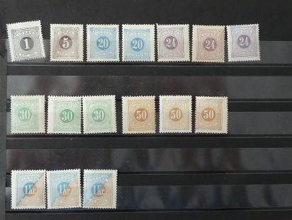 Zweden Belastingzegels 1874, Ophalen of Verzenden, Zweden