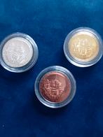 3 munten pernstejn, Postzegels en Munten, Munten | Europa | Euromunten, Ophalen of Verzenden, Overige landen, 2 euro