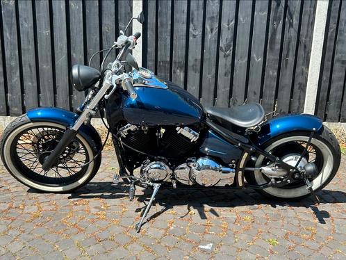 Yamaha XVS 650 Bobber dragster, Motoren, Motoren | Yamaha, Particulier, Chopper, 12 t/m 35 kW, 2 cilinders, Cardan-aandrijving