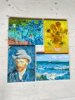 Van Gogh, vier canvas schilderijen, 30x40 cm, Ophalen of Verzenden