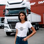 DAF company t shirt bedrukt, Ophalen of Verzenden, Maat 56/58 (XL), Wit