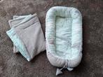 Tiny Star babynest wafel grijs mintgroen mèt dekentje, Ophalen of Verzenden, Zo goed als nieuw