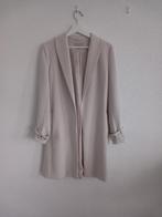 Jas/blazer met ceintuur H&M (maat 36), Ophalen of Verzenden, Zo goed als nieuw, Maat 36 (S), Beige