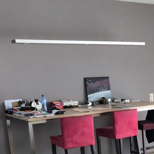Design hanglamp boven (werk-)tafel, Huis en Inrichting, Lampen | Hanglampen, Zo goed als nieuw, 50 tot 75 cm, Overige materialen