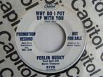 Single Ferlin Husky - Once - PROMO, 7 inch, Single, Ophalen of Verzenden, Zo goed als nieuw