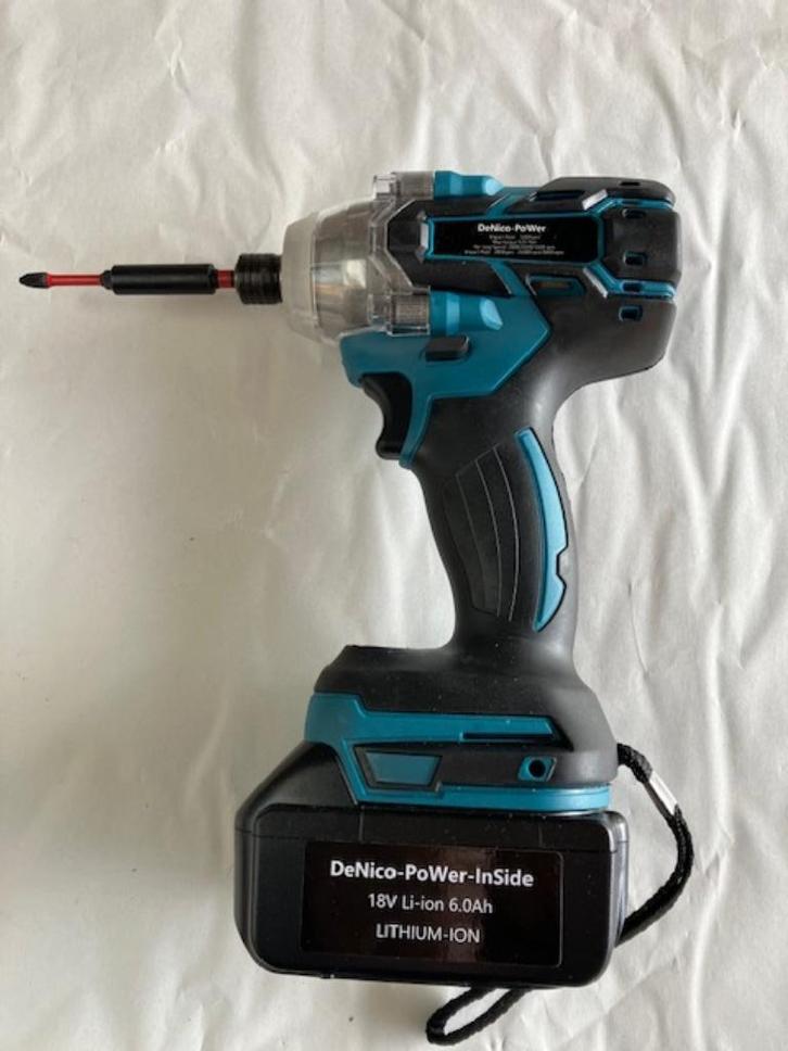 Slagschroevendraaier   18V     DeNico-PoWer 37,50, Doe-het-zelf en Verbouw, Gereedschap | Boormachines, Nieuw, Boor- en Schroefmachine